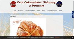 Desktop Screenshot of cechcukiernikowipiekarzy.pl