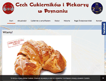 Tablet Screenshot of cechcukiernikowipiekarzy.pl